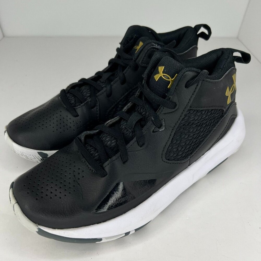 Under Armour Unisex 420488316 Black Lockdown 5 Size 7M 8.5W Basketball Shoes